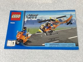 LEGO CITY 7686 #1 Instruction Manual Only