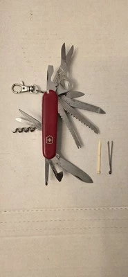 Vtg.Victorinox Rostfrei Swiss Army Knife, 15 Tools, Magnifying Glass - Image 1 of 4