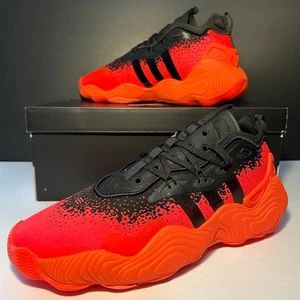 adidas Trae Young 3 Basketball Shoes Core Black/Solar Red M11.5 W12.5 IF5605 - Picture 1 of 10