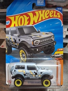 2025 Hot Wheels Gray ‘21 Ford Bronco HW Hot Trucks #1/10 - Picture 1 of 1