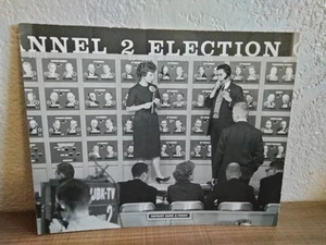 1960 Press Photo Michigan Election Night Results ~ Detroit Channel 2 WJBK-TV - Picture 1 of 8