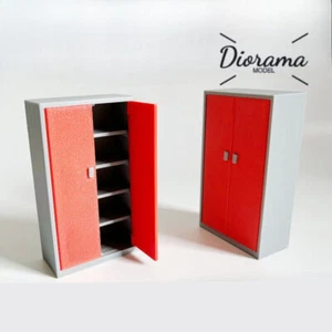 Diorama 1/18/64 Tool Cabinet Model Garage Accessories Workshop Scene Props Model - Picture 1 of 21