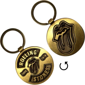 ROLLING STONES - TOUNGE/TOUR - METAL KEYCHAIN - BRAND NEW - MUSIC RSKEY11 - Picture 1 of 1