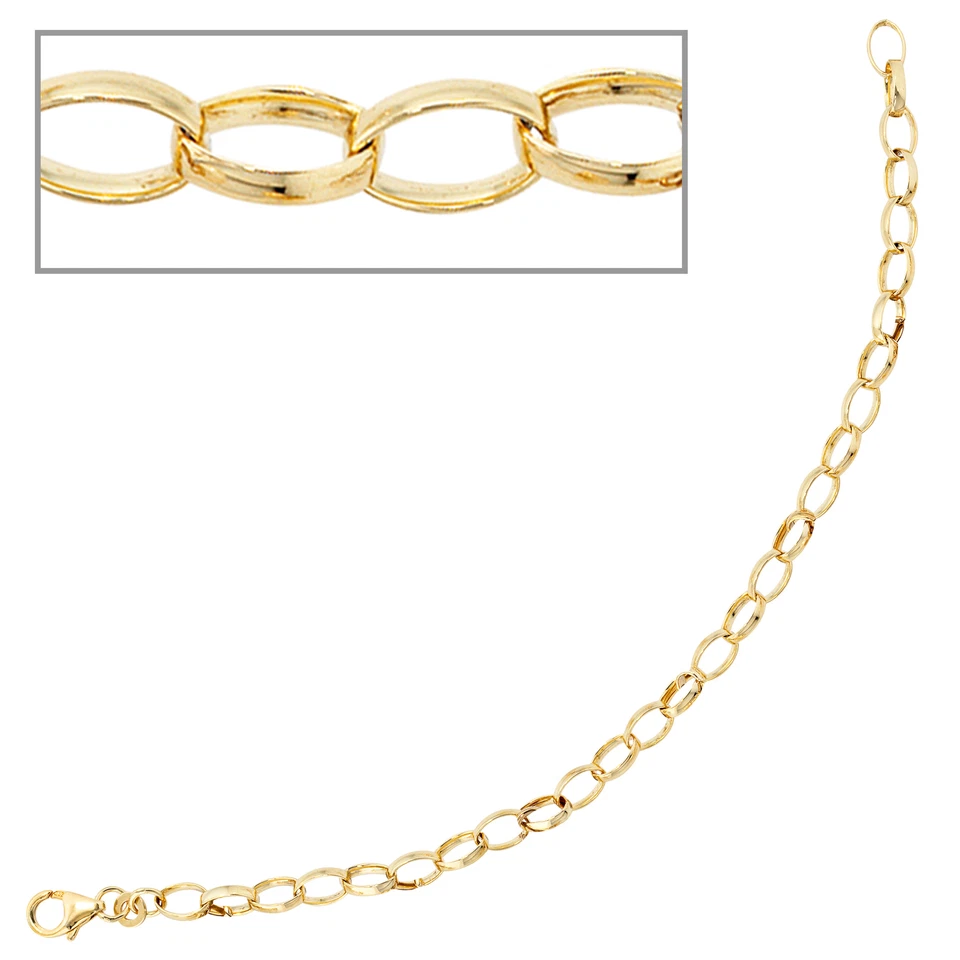 Armband 333 Gold Gelbgold 19 Cm Karabiner A32415