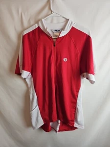 Pearl Izumi Ultra Sensor Cycling Jersey Mens Sz L Red Short Sleeve Full Zip - Picture 1 of 7