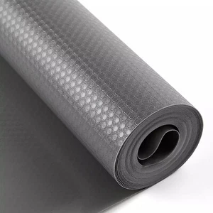 Forros de gabinete antideslizantes impermeables transparentes para cajones de cocina forro de estante negro - Imagen 1 de 8