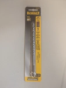 NEW DeWalt Impact Ready 6" 1/4 Masonry Bit 1/4" Hex DWA5102 - Picture 1 of 1