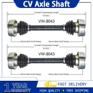 TrakMotive Rear Left Rear Right CV Axle Shaft 2x fits 1966 - 1968 Porsche 912 - Picture 1 of 5