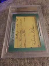 2015 Leaf Cut Signature Bob Gibson Hof Auto 2/10 Autograph Authentic Rare BGS
