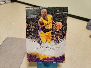14-15 COURT KINGS Kobe Bryant 5x7 BOX TOPPER SSP HUGE LIVE AUTO BLACK INK