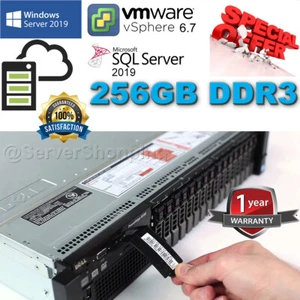 Dell PowerEdge R720 OEM UPTO 24-rdzeniowy E5-2697v2 3,50Ghz 256GB DDR3 9,6 TB SAS + SSD - Zdjęcie 1 z 13