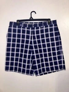 IZOD Men’s Black White Purple Shorts Perform X Size 39x9 Rise 13" Athletic EUC! - Picture 1 of 8