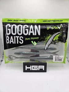 Googan Baits Dart 6" Green Gizard Shad GDT-6-GGS (7 Pack) - Picture 1 of 4