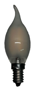 5 x LED 4W E14 dimmbar Milchglas Glühlampe Lampe Glühkerze Leuchte