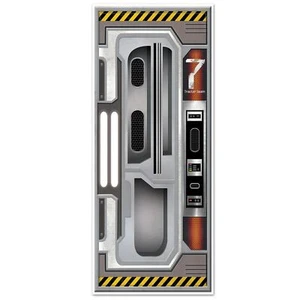 Beistle Spaceship Door Cover - Party Supply Decoration for Space - Picture 1 of 1