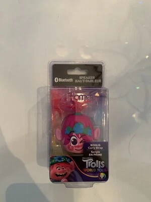 Altavoz Bluetooth Trolls World Tour para niños con correa de transporte  Foto 1 de 4