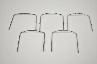 Marco de presa de goma dental PEDO contorneado con 7 dientes y botones de hilo dental - LOTE de 5 Foto 1 de 4