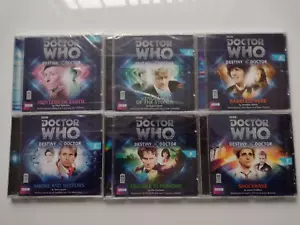 CD de audio Doctor Who Destiny of the Doctor x6 Inc Hunters of the Earth - Imagen 1 de 2