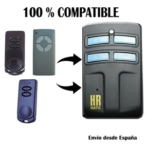 MD7 MANDO DE GARAJE COMPATIBLE MARCA TAU Modelos 250 SLIM RP 250 T4 RP T4RP - Imagen 1 de 4