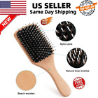 Hair Brush, Boar Bristle Hair Brushes, Nylon&Boar, 100% Natural Bristle