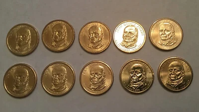 2008-Denver And Philadelphia $1 John Quincy Adams Presidential Dollar - Image 1 of 2