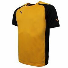 Puma Mens Speed Jersey Training Gym Sports T-Shirt Yellow 701906 07