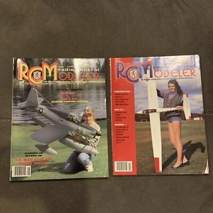 Lot of 2 RC Modeler Magazines 1990 August November - Dad's Estate - Picture 1 of 6