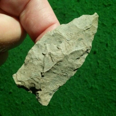 2-3/8" PALEO QUAD PENNSYLVANIA ARROWHEAD Authentic Indian Artifact ARROWHEADS - Image 1 of 4