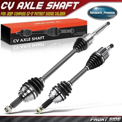 2x Front Side CV Axle Assembly for Jeep Compass 2007-2017 Patriot 2014-2015 2.4L - Image 1 of 4