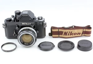 [COMO NUEVO] Nikon F2 Photomic S cámara fotográfica negra 35 mm lente 50 mm f1,4 DP-2 de Japón - Imagen 1 de 22