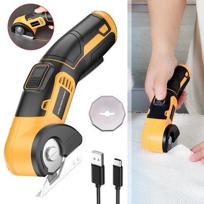 Electric Scissors Edger Cordless Universal Cutter for Fabric Cardboard Leather - Image 1 of 4