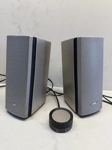 Bose Companion 20 Multimedia Speaker System Silver Sweet room filling sound - Picture 1 of 16