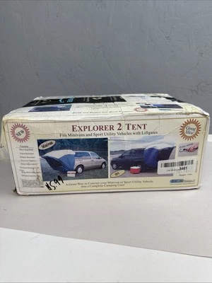 Explorer 2 Tent For SUV and Minivan Vehicle Camping Tent DAC Inc. New Open Box - Image 1 of 4