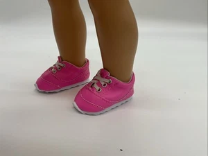 Lo último Rosa Sin Corbata Tenis Sin Corbata 18" Muñeca Ropa Se Adapta a Muñecas American Girl Nuevas - Imagen 1 de 4