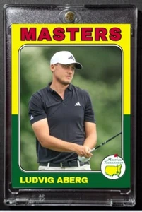 2024 Ludvig Aberg Future Stars PGA Rookie Card Master Tournament - Picture 1 of 4