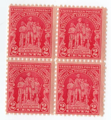 Scott #680 Battle of Fallin Timbers Block of 4 Stamps - MNH #1 - Image 1 of 2