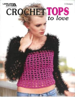 OOP!!! CROCHET TOPS TO LOVE BEAUTIFUL DESIGNS - Image 1 of 4