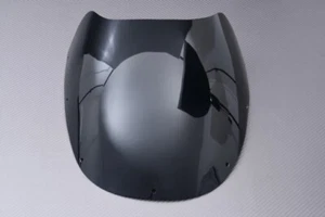 Black Windscreen / Windshield YAMAHA RD 350 RD350 LC 1986-1991 Polycarbonate - Picture 1 of 3