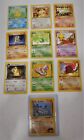 Pokemon TCG Lot of 10 Clean Vintage 1st Edition Cards No Dupes
