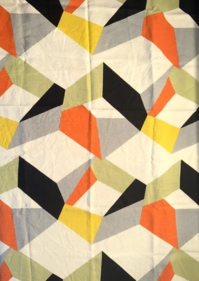 Kravet Linen Fabric Urban Twist Jazz  Abstract Yellow Orange Black #6 - Image 1 of 4