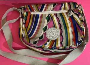 Kipling Purse Multicolor Adjustable Strap Multiple Pockets Crossbody Shoulder - Picture 1 of 19