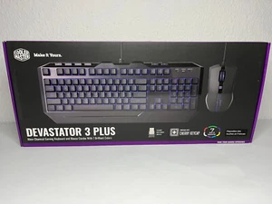 Cooler Master Devastator 3 Plus Tastatur & Gaming Maus 7 LED AZERTY - NEU - - Bild 1 von 4