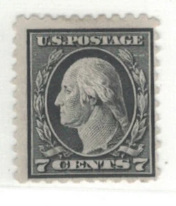 Sc# 430 siete centavos Washington MH - Imagen 1 de 2