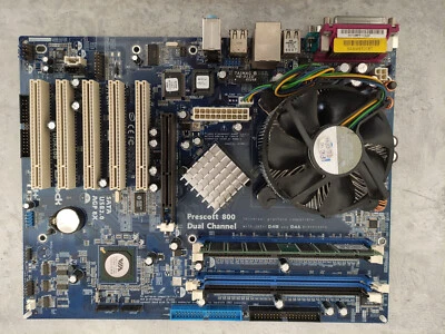 Scheda madre ASRCOK 775V88+ P4 3.00 GHZ 512 RAM DIFETTOSA - Immagine 1 di 3