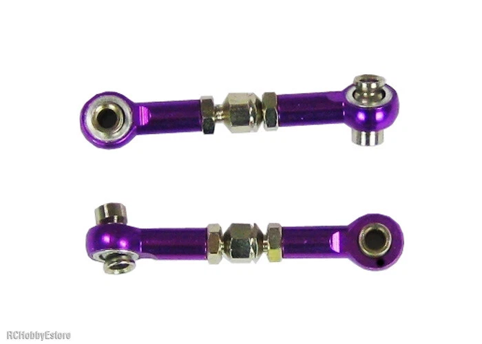 102017 ALUMINIUM LINKAGES SET TURNBUCKLE  1/10 Scale  HSP RC Car Part - Image 1 of 1