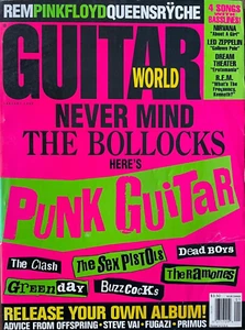 Guitar World Magazine January 1995 Sex Pistols Ramones Clash Buzzcocks Green Day - Picture 1 of 1