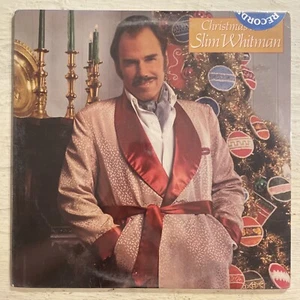Christmas With Slim Whitman LP Epic Cleveland Holiday Country SEALED!!!! - Picture 1 of 2