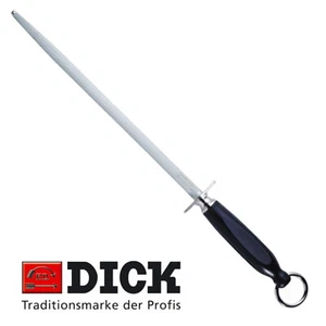 F Dick 14" 35cm Regular Cut Round Knife Butcher Chef Sharpening Steel 7655135 - Picture 1 of 2