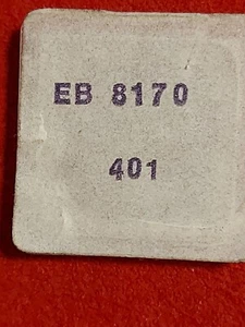1pc E B Lift Shaft Cal. 8170 Part 401 New W3397 New Original Box - Picture 1 of 2