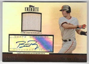 BUSTER POSEY 2011 TOPPS TRIBUTE AUTO AUTOGRAPH BAT CARD #18/99! - Picture 1 of 1